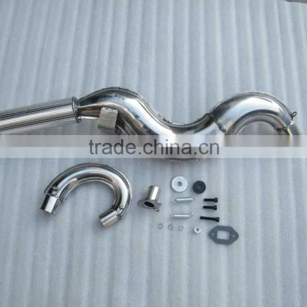 Motorcycle Ehaust Muffler for 2 Stoke 47cc-49cc Pocket Bike photo-5