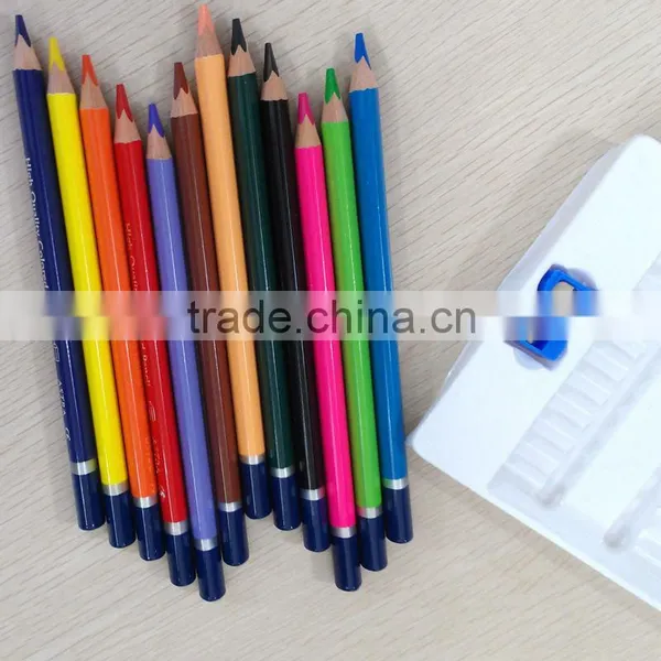 7" Jumbo Size Triangular Shape High Quality 5.0mm Color Lead Tri-grip Color Pencil With Dipped End photo-3