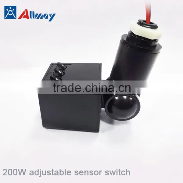 2016 Outdoor IP54 Adjustable Waterproof Microwave Motion Sensor Switch Flood Light Sensor Switch Sensor Distance 15m photo-3
