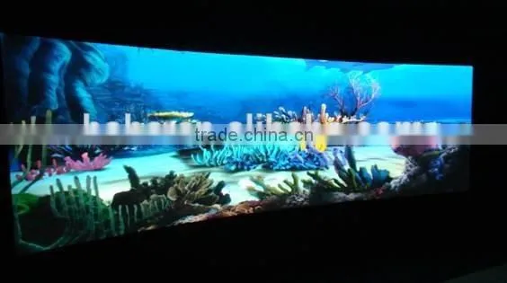 150"Aluminum Frame Fixed Projection Screen 16:9/Black Velet Fixes Frame Screen/Fixed Frame Screen