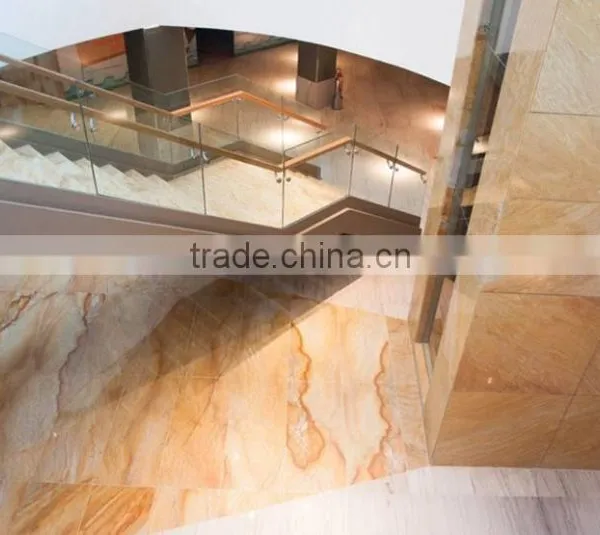 Natural Quarzite Slab - Golden Macauba photo-4
