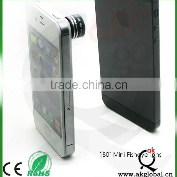 The Smallest Mini 180 Degree Fisheye Lens of The World for IPhone and Other Cellphone photo-5