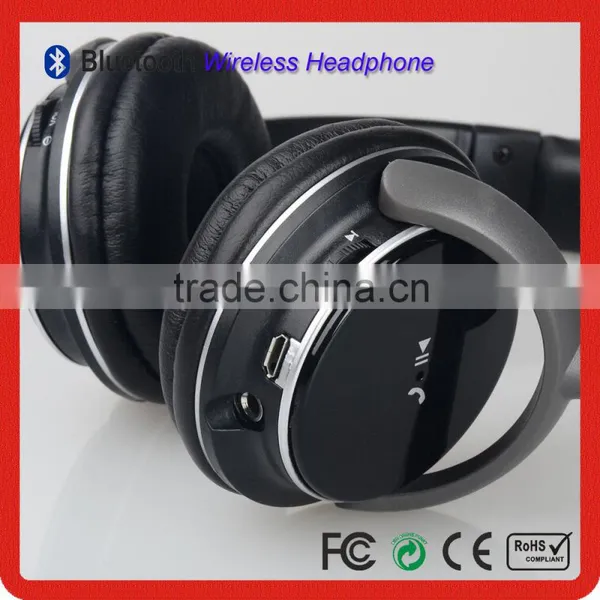 High Quality Wireless Multifunction Bluetooth Headset With Mic For Cell Phone photo-3
