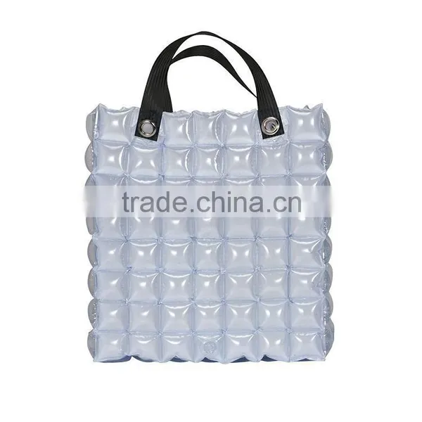 Red Bubble Clear Tote Bag,cool Inflatable Beach Bubble Bag photo-6