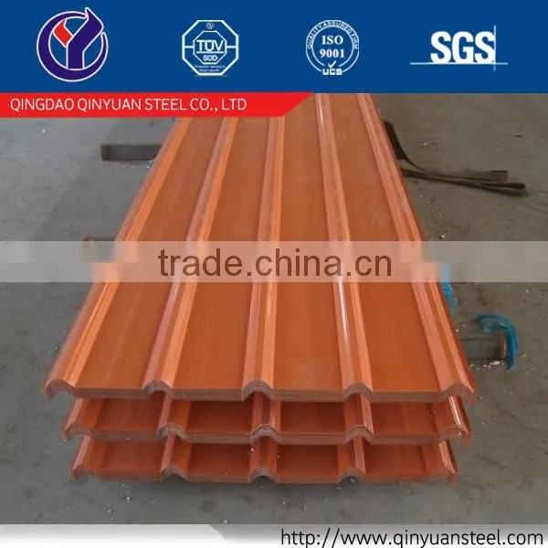 Color Coated Galvanized Corrugated Steel Sheet photo-3