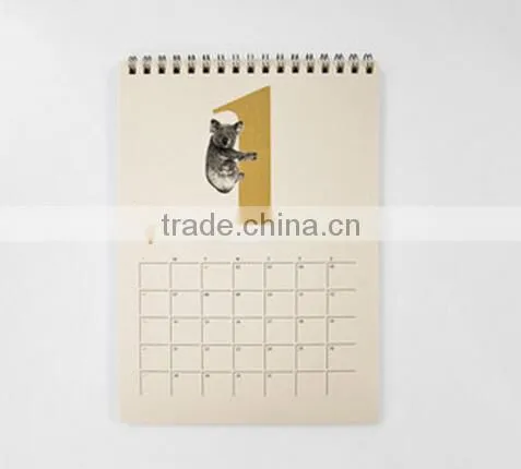 Low Costs Spiral Bound Desk Calendar Printing photo-5
