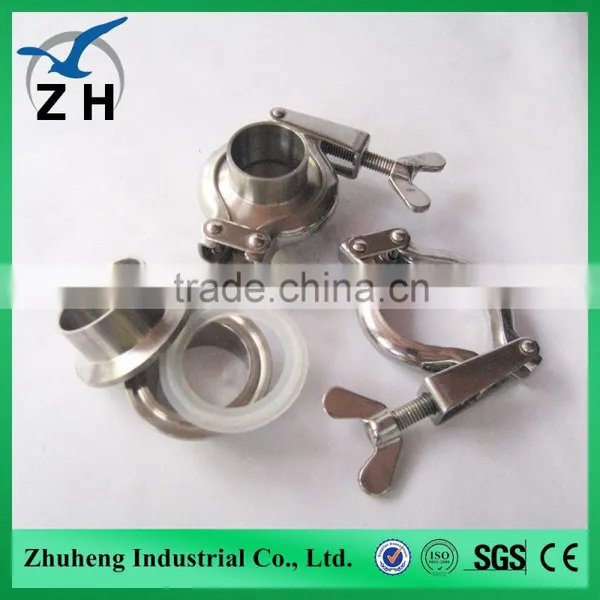 High Quality Food Grade 1.5" Quick Clamp Pipe Fittings photo-4