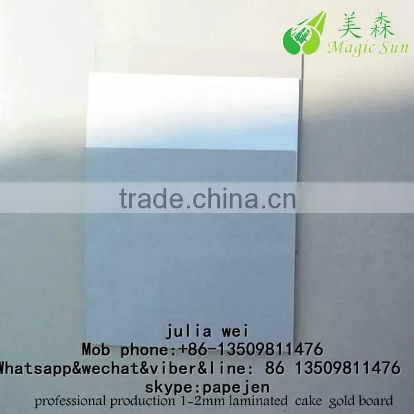 Gold Solid Cardboard Paper /cakeboard/cake Board 1-3MM photo-5