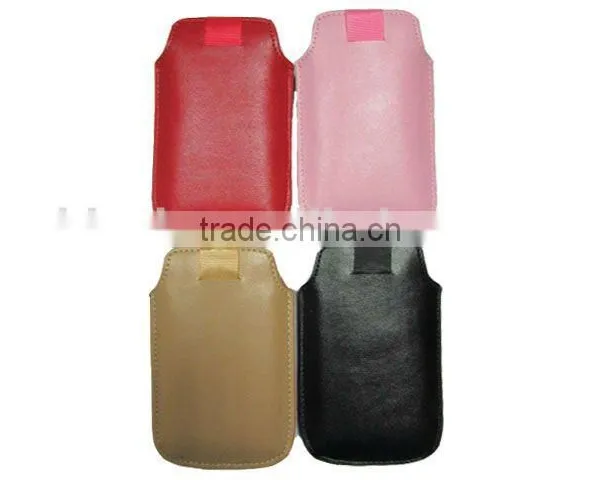 Smartphone PU Leather Sleeve Pouch Cases photo-5