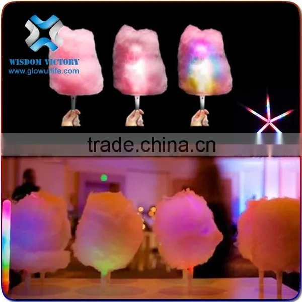 Wisdom Victory 2016 Led Cotton Candy,Party Led Flashing Plastic Cotton Candy Stick,led Cotton Candy Stick photo-5