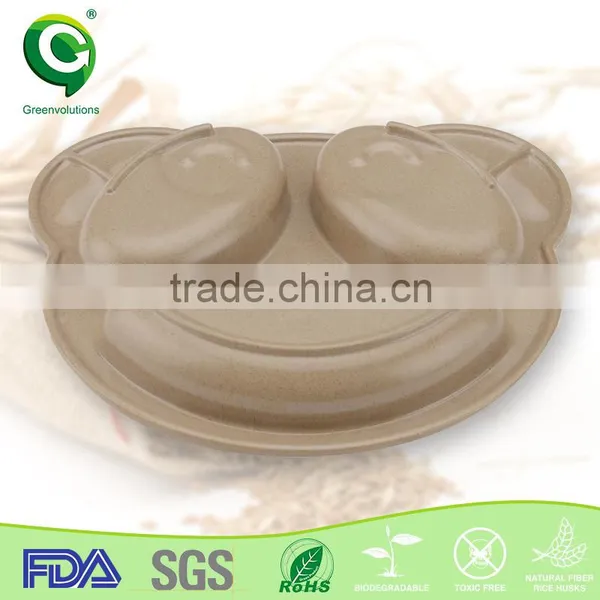Biodegradable Material Custom Printed Restaurant Hotel Used Dinner Plates photo-4