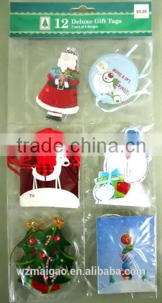 Hot Sale New Design Christmas Tag and Gift Tag