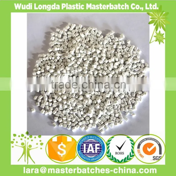High Brightness White Masterbatch for T-Shirt Bags photo-3