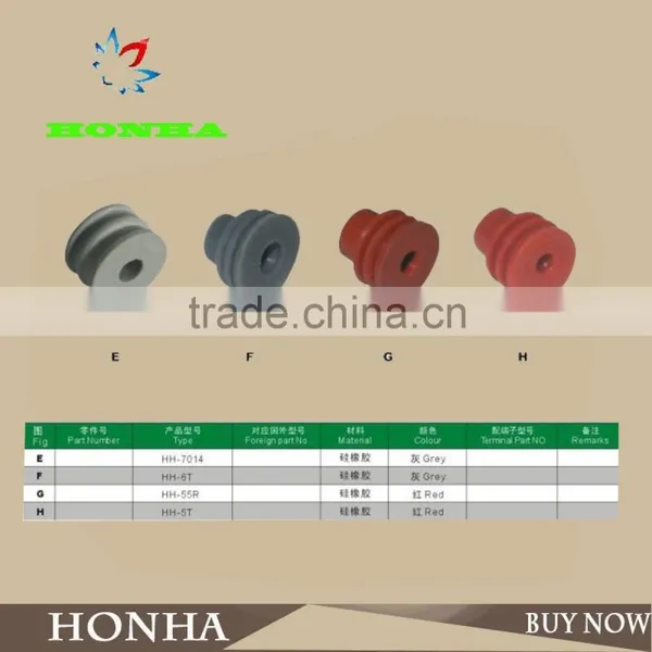 Automotive Connector Container , Rubber Seal,seal Pulg
