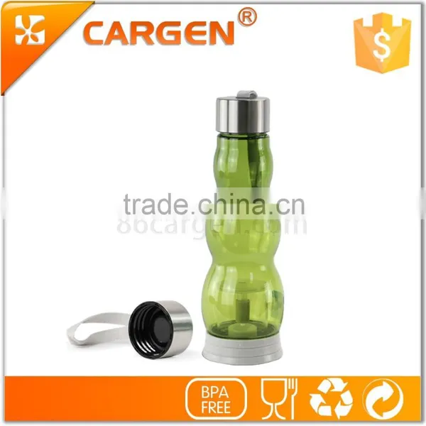 550ml Durable Sport Plastic Tea Filter Water Bottle photo-2