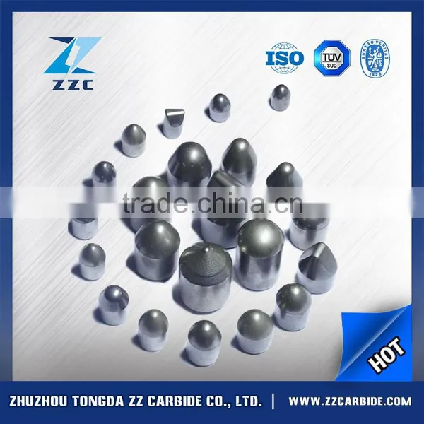100% Pure Raw Material Cemented Carbide Spherical Button for Mining photo-5