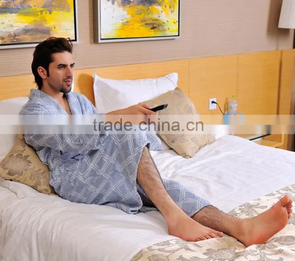 Promotion High Quality 100%cotton Terry Hotel Bathrobe photo-3