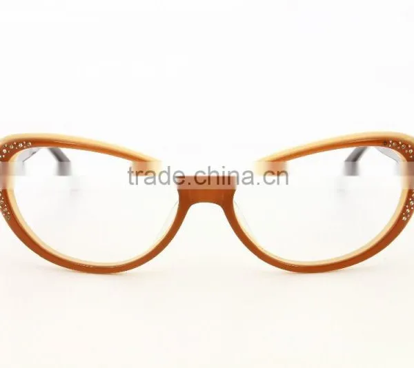 Wholesale Fashion Cat Eye Reading Glasses With Diamond photo-2