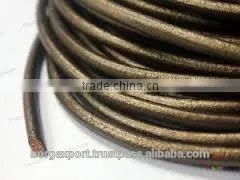 Round Leather Cord/genuine Leather/wholesale Price photo-2