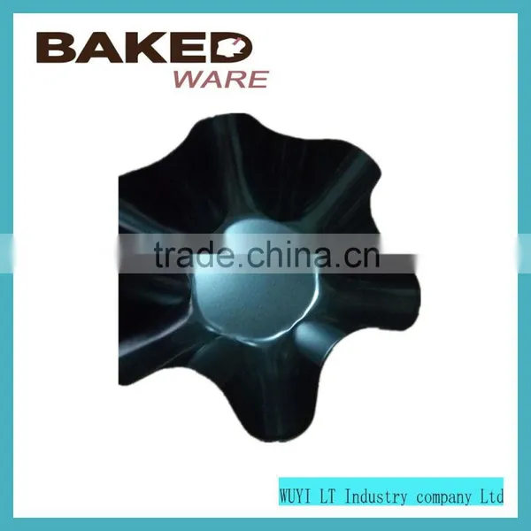 Flower Shaped Cake Pan Cabon Steel Flower Shape Round Baking Tray Cake Mold photo-3
