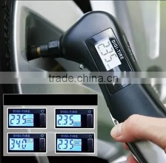 Multi-Function Auto Emergency Tool / Digital Tire Gauge / Tyre Pressure Gauge photo-3