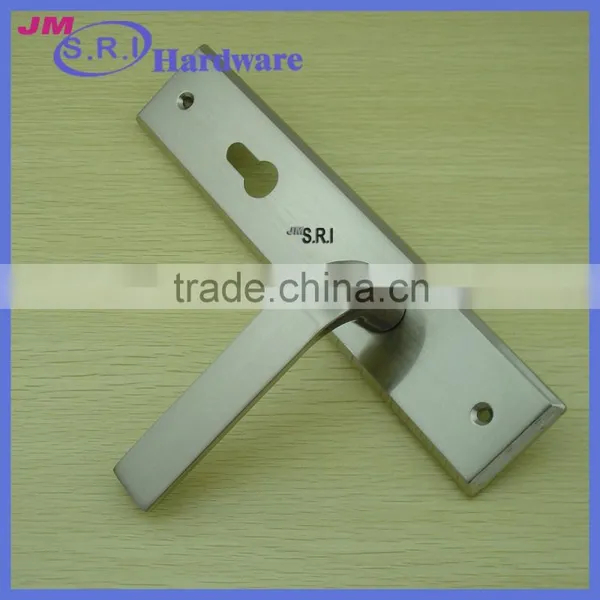 Zinc Alloy Door Handles and Locks , Antique Wooden Door Handle for Interior Doors photo-2