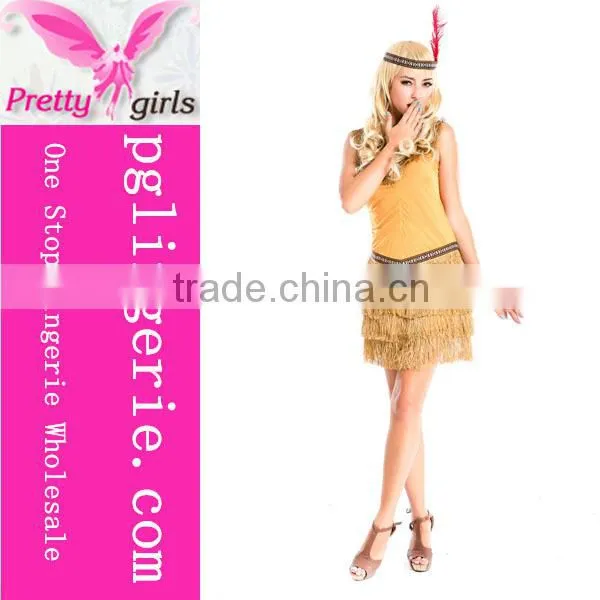 Wholesale Indian Carnival Nude Women Party Halloween Costume Manufacturers China photo-4
