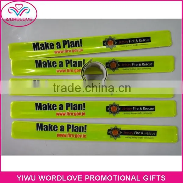 Fashion Custom Reflective Slap Wrap Bracelets/ Slap Bands/ Slap Wristbands photo-2
