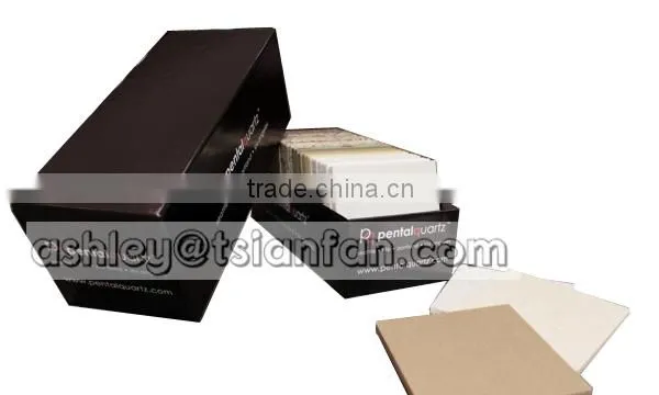 Custom Quartz Stone Display Cardboard Box/ Desktop Marble Stone Display Boxes PB018-1 photo-2