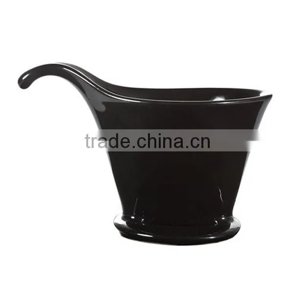 Custom Logo Black Porcelain Coffee Dipper photo-2