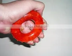 Professional Gift Low Price Fitness Training Colorful Rubber Massage Gripping Ring photo-3