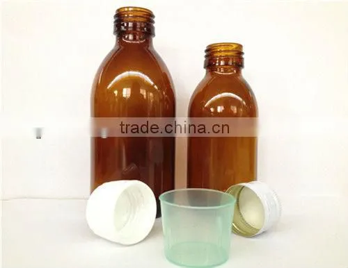 30ml-125ml-500ml Amber Glass Bottles For Syrup/Oil DIN28 or PP28 Neck photo-5