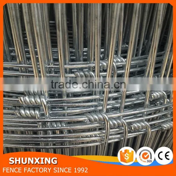 Steel Wire Hot Dipped Galvanizing Type Hinged Joint Cattle Fence photo-2