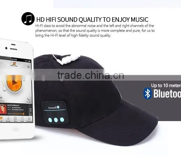 Sunshine Cap With Bluetooth Music Wireless Sports Headphone Hat photo-6