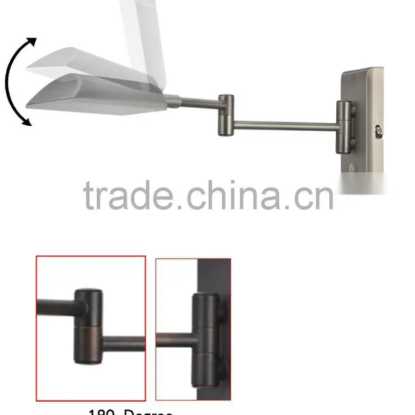 2015 New Hotel Metal Wall Lamp With Wonderful Finish UL CUL ETL