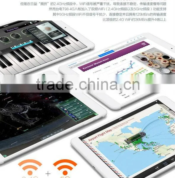 HOT!!! 9.7 Inch Retina 2048x1536 Android 4.4.4 MTK MT8752T Octa Core 2GB RAM 32GB ROM 13.0MP 4G LTE Teclast T98 Tablet PC photo-2