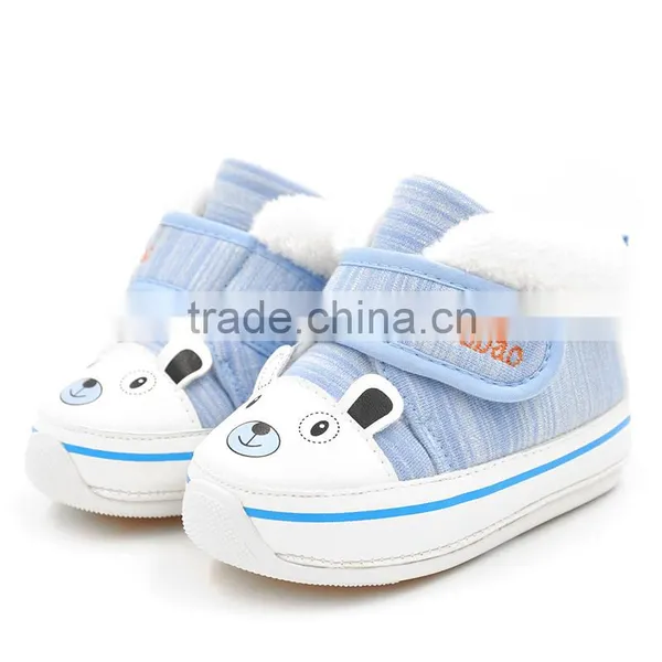2016 New Style Kids Shoes Baby Girls Lovely Soft Bottom Winter Warm Shoes Cotton Shoes photo-4