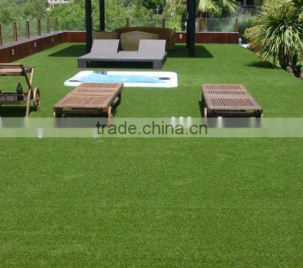Garden Artificial Turf With Four Colors Artificial Grass