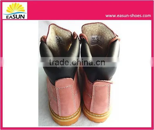 Fashion Goodyear Welt Women Safety Shoes With Sheepskin Lining photo-6