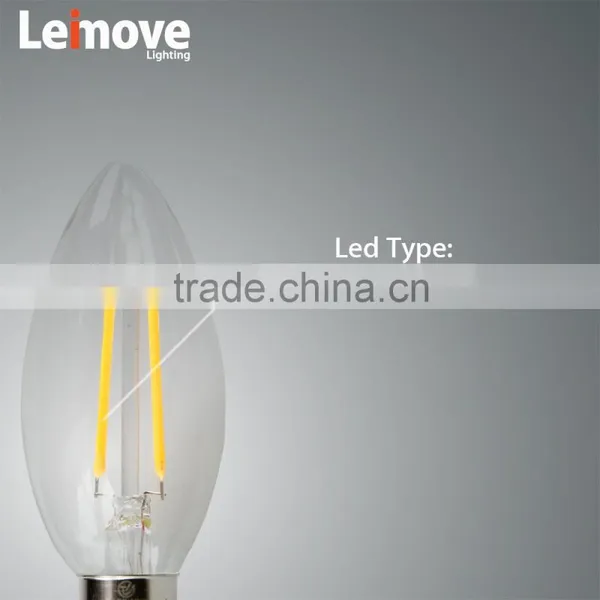 2015 New Desigin E14 5 Watt 220v 500 Lumen Led Bulb Light Price photo-3