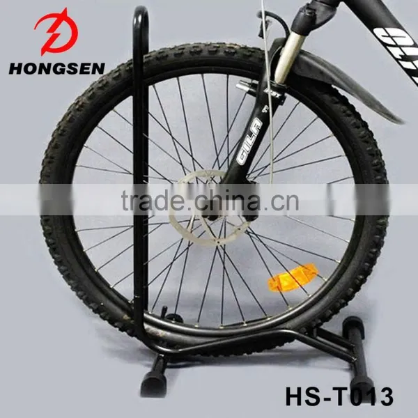 Promote Sales White Bicycle Floor Mounting Repair Rack Bike Metal Shelf Support Brackets photo-6