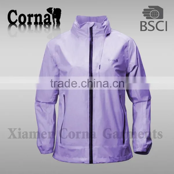Ladies Nylon Ultra-light Wind Jacket