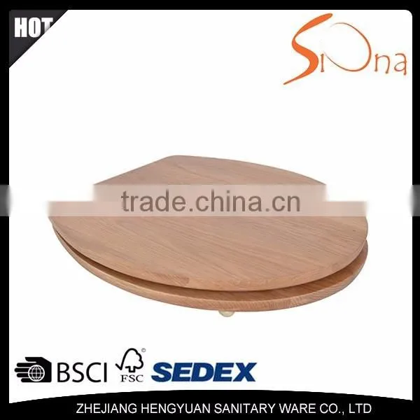 New Product Safety Design Molded Wood Toilet Seat photo-2