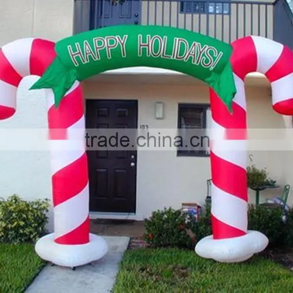 2015 christmas inflatable/inflatable arch/inflatable christmas decorations for sale