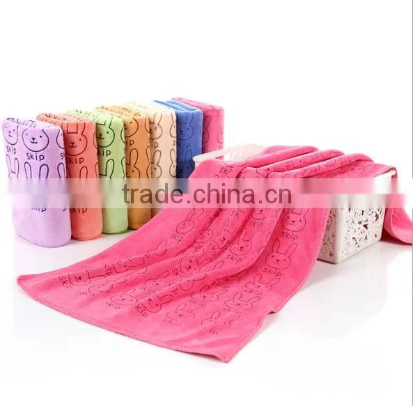 Rabbit Printed Cute Children Towel photo-5