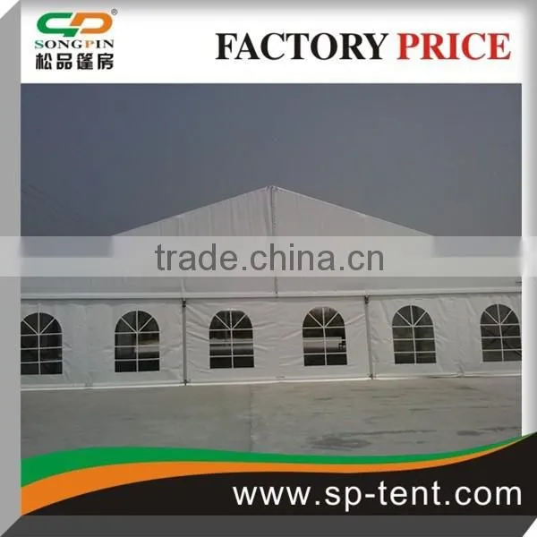 Big Aluminum Frame Clear Pvc Shelter Curved Tent 25x30m on Sale photo-5