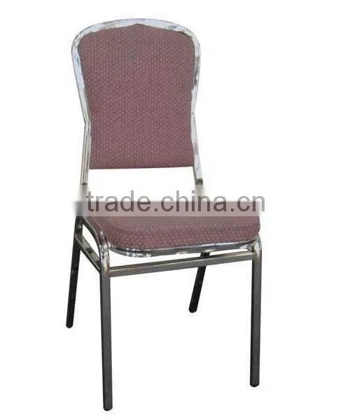 Comfortable steel dining chair