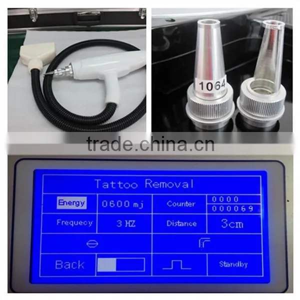 Best Selling Q-switched Laser Tattoo Removal 1064nm Beauty Machine Hair And Tattoo Removal Machine 1 HZ photo-4