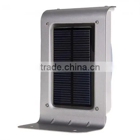 Solar Power Motion Sensor White 3528 SMD 16 LED Light Blub Lamp Garden Security photo-3