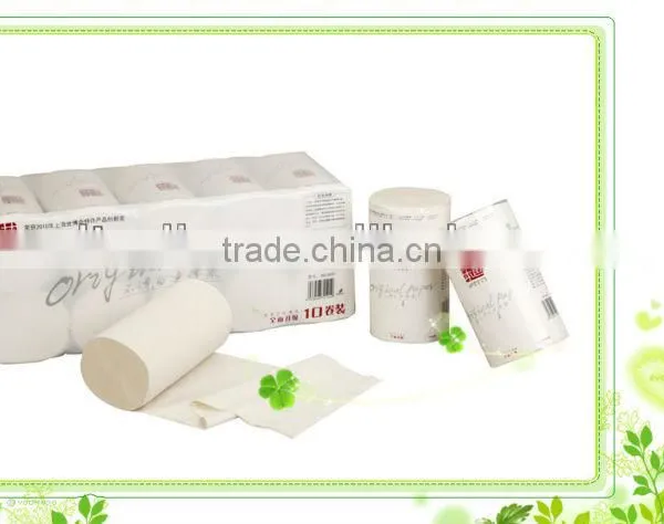 Unbleached Eco-friendly Toilet Tissue Paper/tissue Paper